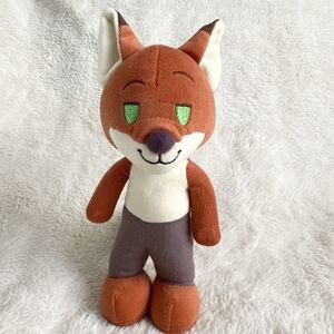 Disney Parks NuiMos Zootopia Nick Wilde 8” Posable Plush Figure Toy Fox